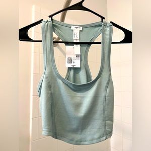 NWT FOREVER 21 PJ TOP BLUE MIST SIZE SMALL
